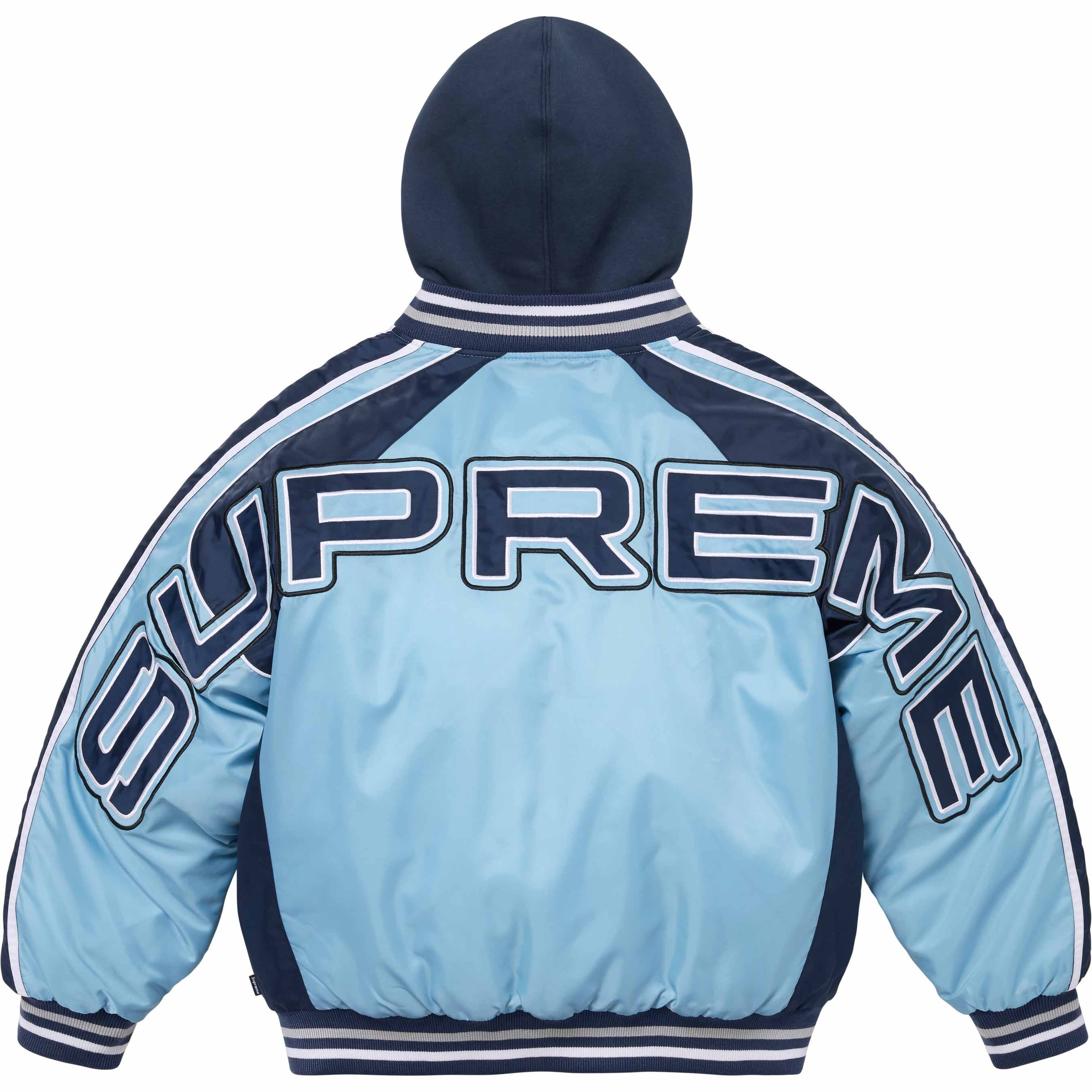 Hooded Stadium Jacket view 6